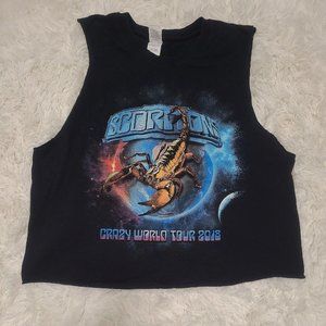 Scorpions Crazy World Shirt made into Tank Top 2018